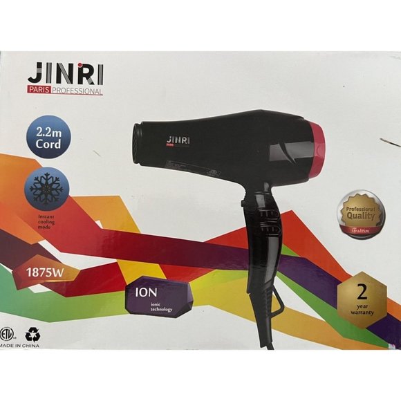 JINRI Hair New Jinri Professional Blow Dryer 875w Ac Motor Negative